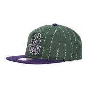 Milwaukee Bucks Pinstripe Snapback Cap Mitchell & Ness , Multicolor , ...