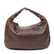 Pre-owned Leather handbags Bottega Veneta Vintage , Brown , Dames