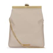 Cross Body Tas Love Moschino , Beige , Dames