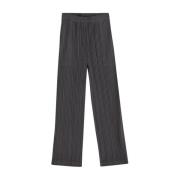 Geplooide Polyesterbroek Issey Miyake , Gray , Dames