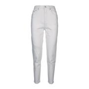 Casual Denim Broek voor Mannen Tommy Jeans , White , Dames