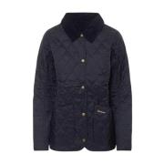 Polyester Annandale Jas Barbour , Blue , Dames