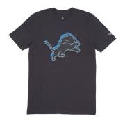 Detroit Lions Concept Tee Shirt New Era , Gray , Heren