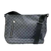 Pre-owned Canvas crossbody-bags Louis Vuitton Vintage , Black , Dames