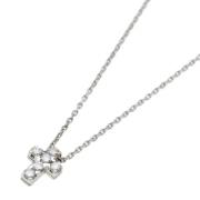 Pre-owned White Gold necklaces Van Cleef & Arpels Pre-owned , White , ...