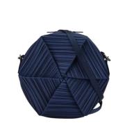 Pre-owned Polyester shoulder-bags Issey Miyake Pre-owned , Blue , Dame...