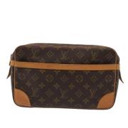 Pre-owned Canvas louis-vuitton-bags Louis Vuitton Vintage , Brown , Da...