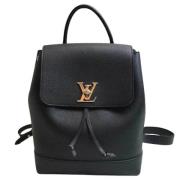 Pre-owned Leather louis-vuitton-bags Louis Vuitton Vintage , Black , D...