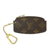 Pre-owned Canvas key-holders Louis Vuitton Vintage , Brown , Dames