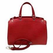 Pre-owned Leather totes Louis Vuitton Vintage , Red , Dames