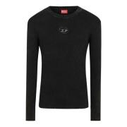 Stijlvolle Gebreide Kleding Diesel , Black , Heren