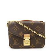 Pre-owned Canvas shoulder-bags Louis Vuitton Vintage , Brown , Dames