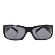 Pre-owned Plastic sunglasses Chanel Vintage , Black , Dames