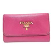 Pre-owned Fabric key-holders Prada Vintage , Pink , Dames