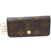 Pre-owned Canvas key-holders Louis Vuitton Vintage , Brown , Dames