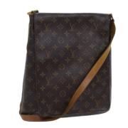 Pre-owned Canvas louis-vuitton-bags Louis Vuitton Vintage , Brown , Da...