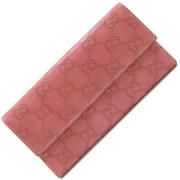 Pre-owned Leather wallets Gucci Vintage , Pink , Dames