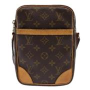 Pre-owned Canvas louis-vuitton-bags Louis Vuitton Vintage , Brown , Da...