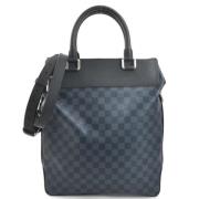 Pre-owned Leather handbags Louis Vuitton Vintage , Blue , Dames