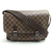 Pre-owned Canvas shoulder-bags Louis Vuitton Vintage , Brown , Dames