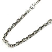 Pre-owned Metal necklaces Gucci Vintage , Gray , Dames