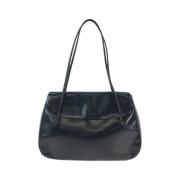 Pre-owned Leather prada-bags Prada Vintage , Black , Dames