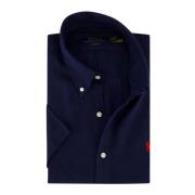 Casual korte mouw donkerblauw overhemd Polo Ralph Lauren , Blue , Here...