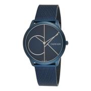 Moderne Kwarts Horloge K3M51T5N Calvin Klein , Blue , Heren