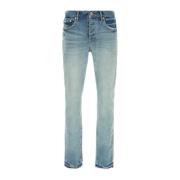 Stretch Denim Jeans Purple Brand , Blue , Heren