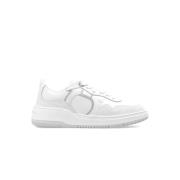 Casual Sneakers voor Mannen en Vrouwen Salvatore Ferragamo , White , D...