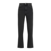 Grijze Jeans voor Vrouwen Aw24 TotêMe , Gray , Dames