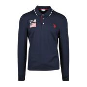 Donkerblauw Herenshirt U.s. Polo Assn. , Blue , Heren