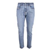 Klassieke katoen-elastaan jeans Diesel , Blue , Heren