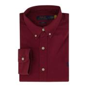 Rood Casual Overhemd Polo Ralph Lauren , Red , Heren