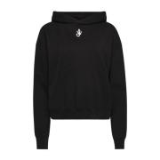 Zwarte Klassieke Hoodie JW Anderson , Black , Dames