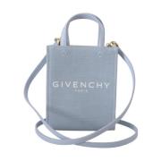 Chic Cloud Blue Katoenen Mini Tas Givenchy , Blue , Dames