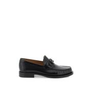 Gancini Loafers van geborsteld leer Salvatore Ferragamo , Black , Here...