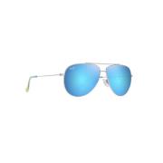 Blauwe zonnebril voor vrouwen Stijl Aw24 Maui Jim , Gray , Dames