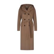 Wollen Favola Jas Max Mara , Beige , Dames