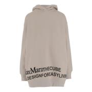 Stijlvolle Hoodies voor een trendy look Max Mara , Beige , Dames