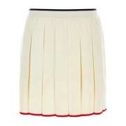 Ivoor Wolmix Minirok Thom Browne , Beige , Dames