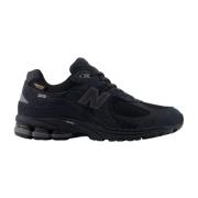 Zwarte Suède en Mesh Sneakers New Balance , Black , Heren