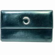 Pre-owned Leather wallets Cartier Vintage , Green , Heren