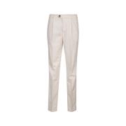 Fluwelen broek in getinte kleur Brunello Cucinelli , Beige , Heren