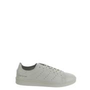 Leren Stan Smith Sneaker Y-3 , Black , Heren