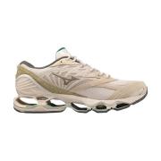 Zilveren Wave Prophecy Sneakers Mizuno , Beige , Heren