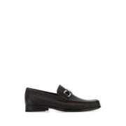 Elegante Grandioso Leren Loafers Salvatore Ferragamo , Brown , Heren