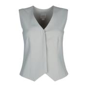 Moderne Katoenen Overhemd Calvin Klein , White , Dames