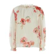 Lightburst Billow Blouse Zimmermann , Multicolor , Dames