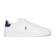 Witte leren sneakers HRT CT II Polo Ralph Lauren , White , Heren